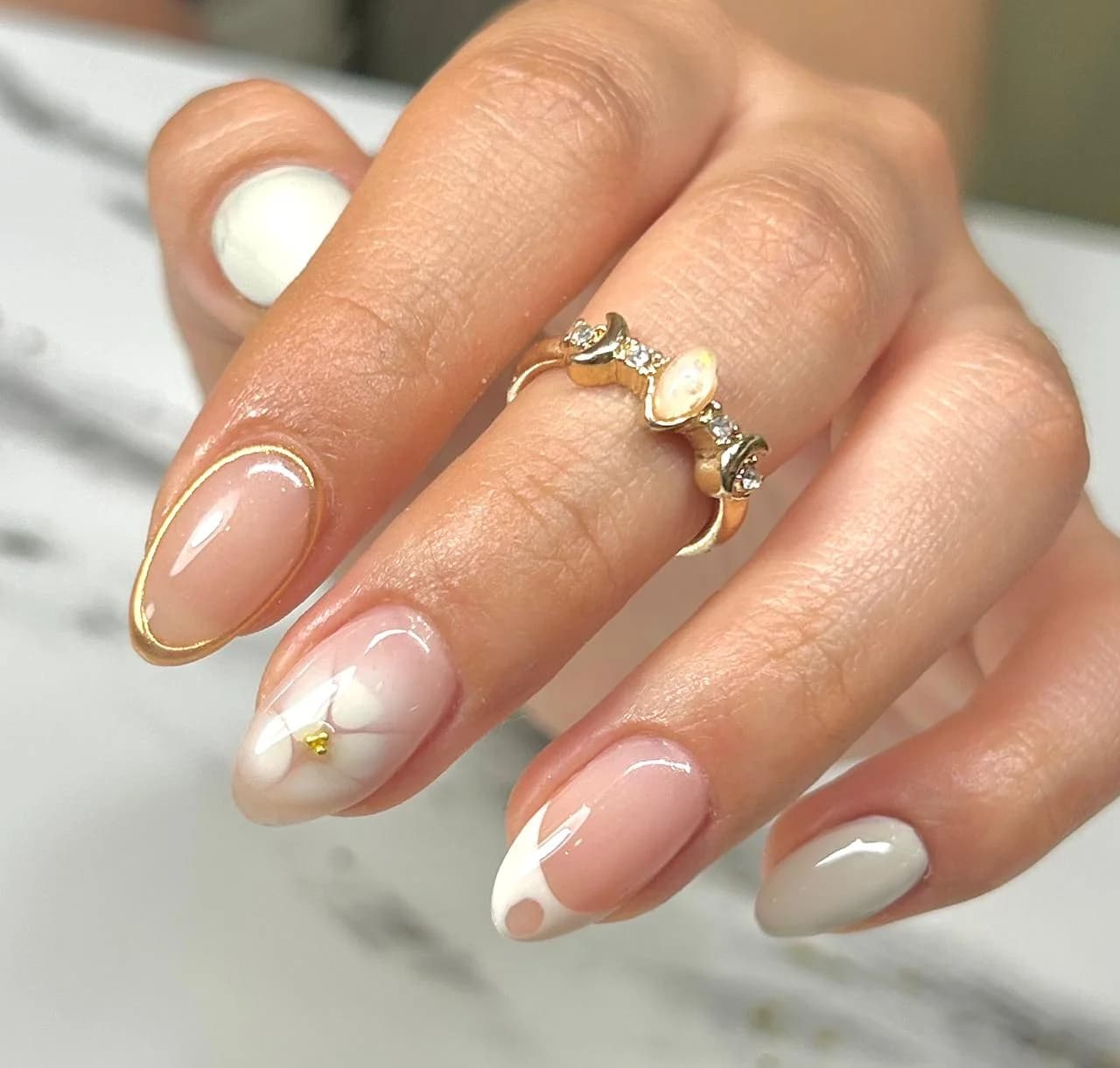 Uñas Builder Gel diseño premium Twelve Studio Ponceano Alto Quito